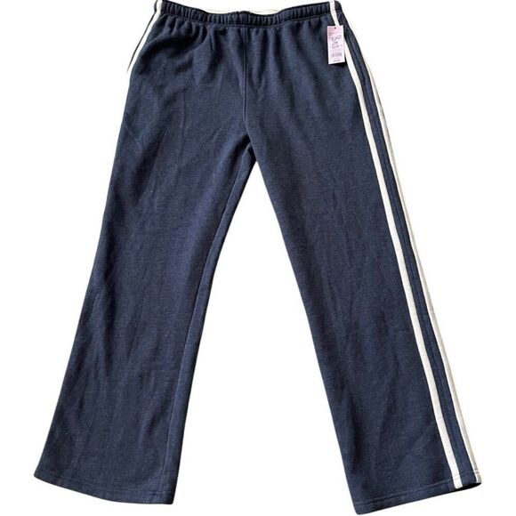 Mens XXL Blue Drawstring Jogging Fleece Pants Pull On Wild Fable NWT - Picture 1 of 5